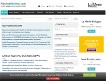 Tablet Screenshot of pipelinereview.com